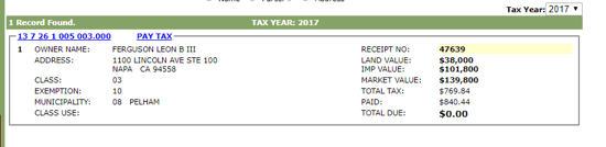 310 Mills Way APPRAISED VALUE (Yedavalli)